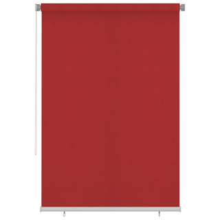 vidaXL Outdoor Roller Blind 160x230 cm Red HDPE - Giant Lobelia