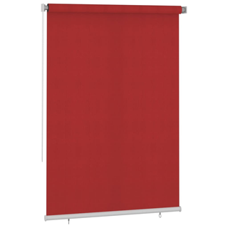 vidaXL Outdoor Roller Blind 160x230 cm Red HDPE - Giant Lobelia