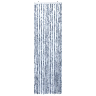 vidaXL Insect Curtain Silver 90x200 cm Chenille - Giant Lobelia