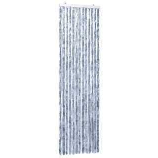 vidaXL Insect Curtain Silver 90x200 cm Chenille - Giant Lobelia