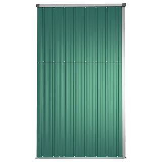 vidaXL Garden Tool Shed Green 225x89x161 cm Galvanised Steel - Giant Lobelia