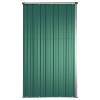 vidaXL Garden Tool Shed Green 161x89x161 cm Galvanised Steel - Giant Lobelia