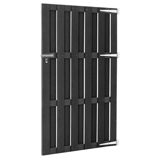 vidaXL Garden Gate WPC 100x180 cm Grey - Giant Lobelia