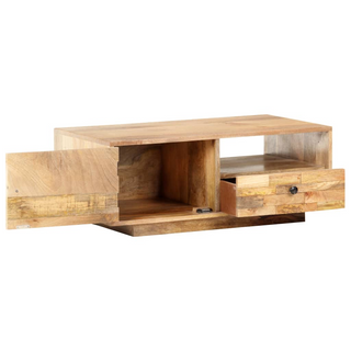 vidaXL Coffee Table 90x50x35 cm Solid Mango Wood - Giant Lobelia