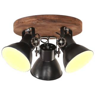 vidaXL Industrial Ceiling Lamp 25 W Black 42x27 cm E27 - Giant Lobelia