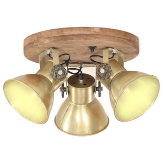 vidaXL Industrial Ceiling Lamp 25 W Brass 42x27cm E27 - Giant Lobelia