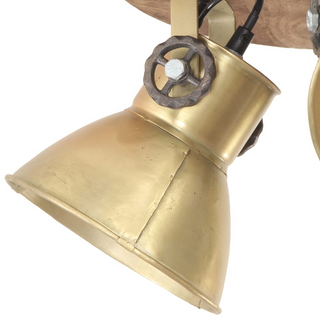 vidaXL Industrial Ceiling Lamp 25 W Brass 42x27cm E27 - Giant Lobelia