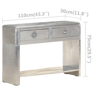 Aviator Sideboard 110x35x75 cm Metal - Giant Lobelia