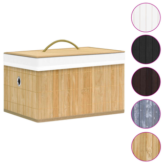 Bamboo Storage Boxes 4 pcs - Giant Lobelia