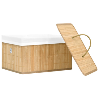 Bamboo Storage Boxes 4 pcs - Giant Lobelia