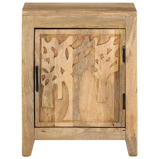 Bedside Cabinet 40x30x50 cm Solid Mango Wood - Giant Lobelia