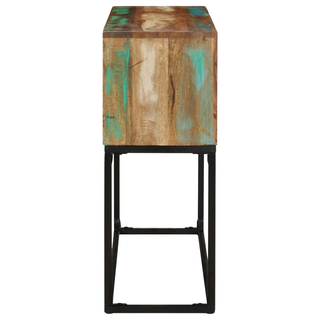 vidaXL Console Table 120x30x75 cm Solid Reclaimed Wood - Giant Lobelia