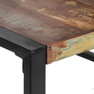 vidaXL Dining Table 140x140x75 cm Solid Reclaimed Wood - Giant Lobelia