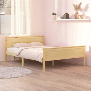 Bed Frame Solid Wood Pine 160x200 cm - Giant Lobelia