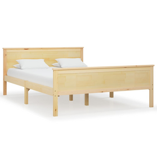 Bed Frame Solid Wood Pine 160x200 cm - Giant Lobelia