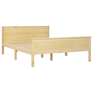 Bed Frame Solid Wood Pine 160x200 cm - Giant Lobelia