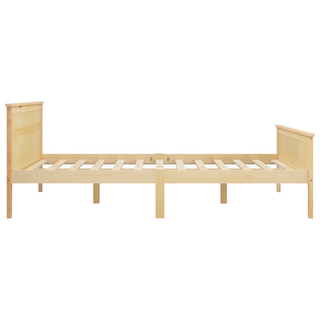 Bed Frame Solid Wood Pine 160x200 cm - Giant Lobelia