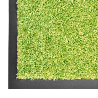 vidaXL Doormat Washable Green 40x60 cm - Giant Lobelia