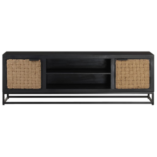 vidaXL TV Cabinet 120x30x40 cm Solid Mango Wood - Giant Lobelia