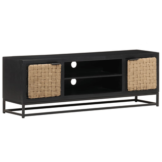 vidaXL TV Cabinet 120x30x40 cm Solid Mango Wood - Giant Lobelia