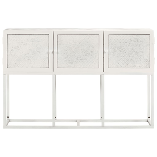 vidaXL Sideboard 115x30x76 cm Solid Mango Wood - Giant Lobelia