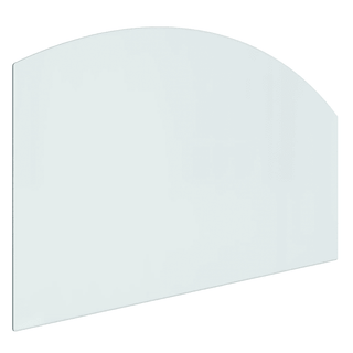 vidaXL Fireplace Glass Plate 100x60 cm - Giant Lobelia