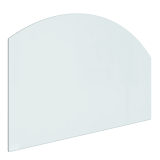 vidaXL Fireplace Glass Plate 80x50 cm - Giant Lobelia