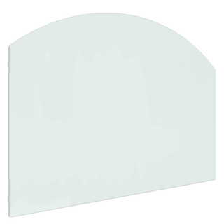 vidaXL Fireplace Glass Plate 80x60 cm - Giant Lobelia