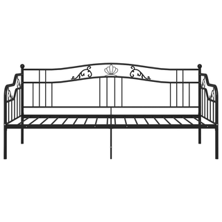 vidaXL Sofa Bed Frame Black Metal 90x200 cm - Giant Lobelia