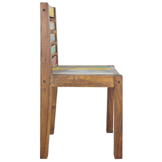 vidaXL Dining Chairs 4 pcs Solid Reclaimed Wood - Giant Lobelia