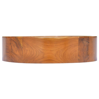 Basin Solid Teak Wood Φ40x10 cm - Giant Lobelia