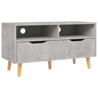 TV Cabinet Concrete Grey 90x40x48.5 cm Engineered Wood - Giant Lobelia