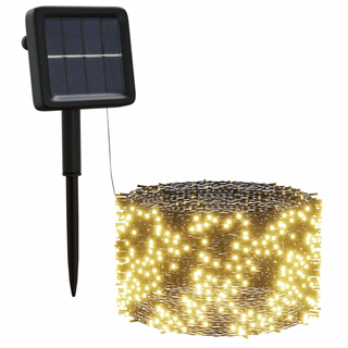 vidaXL Solar Fairy Lights 5 pcs 5x200 LED Warm White Indoor Outdoor - Giant Lobelia