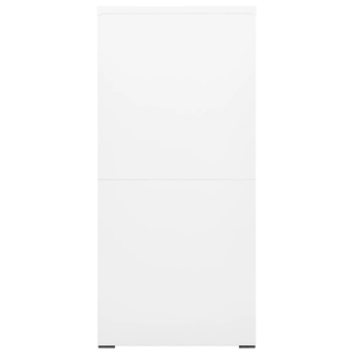 vidaXL Filing Cabinet White 46x62x133 cm Steel - Giant Lobelia