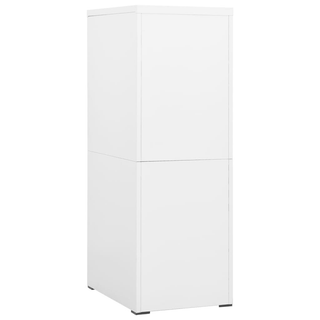 vidaXL Filing Cabinet White 46x62x133 cm Steel - Giant Lobelia