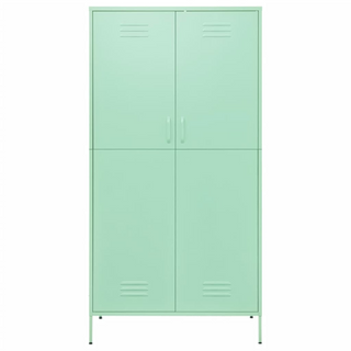 Wardrobe Mint 90x50x180 cm Steel - Giant Lobelia