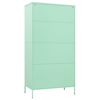 Wardrobe Mint 90x50x180 cm Steel - Giant Lobelia