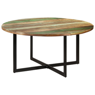 vidaXL Dining Table 150x75 cm Solid Wood Reclaimed - Giant Lobelia