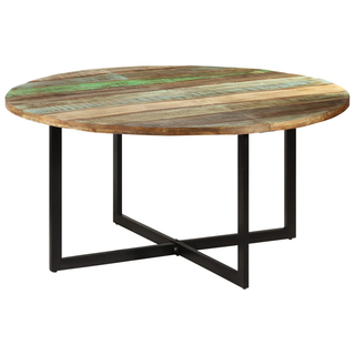 vidaXL Dining Table 150x75 cm Solid Wood Reclaimed - Giant Lobelia