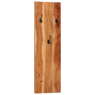 vidaXL Wall-mounted Coat Racks 2 pcs 36x3x110 cm Solid Acacia Wood - Giant Lobelia