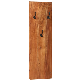 vidaXL Wall-mounted Coat Racks 2 pcs 36x3x110 cm Solid Acacia Wood - Giant Lobelia