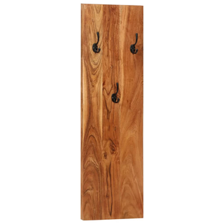 vidaXL Wall-mounted Coat Racks 2 pcs 36x3x110 cm Solid Acacia Wood - Giant Lobelia