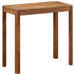 Bar Table Solid Wood Acacia with Honey Finish 110x55x106 cm - Giant Lobelia