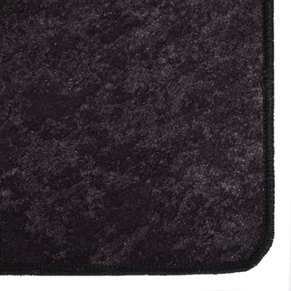 vidaXL Rug Washable 160x230 cm Anthracite Anti Slip - Giant Lobelia