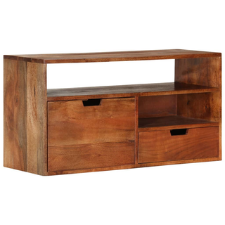 vidaXL TV Cabinet 80x30x42 cm Solid Acacia Wood - Giant Lobelia