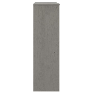 Top for Highboard HAMAR Light Grey 90x30x100cm Solid Wood Pine - Giant Lobelia