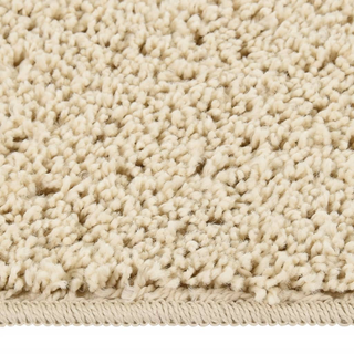 vidaXL Shaggy Rug Cream 160x230 cm Anti Slip - Giant Lobelia