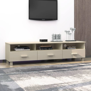 vidaXL TV Cabinet HAMAR Honey Brown 158x40x40 cm Solid Wood Pine - Giant Lobelia