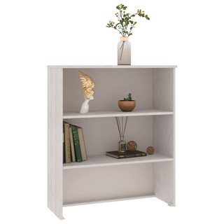 Top for Highboard HAMAR White 85x35x100 cm Solid Wood Pine - Giant Lobelia