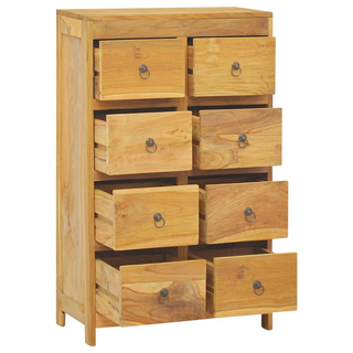 Chest of Drawers 55x30x90 cm Solid Wood Teak - Giant Lobelia